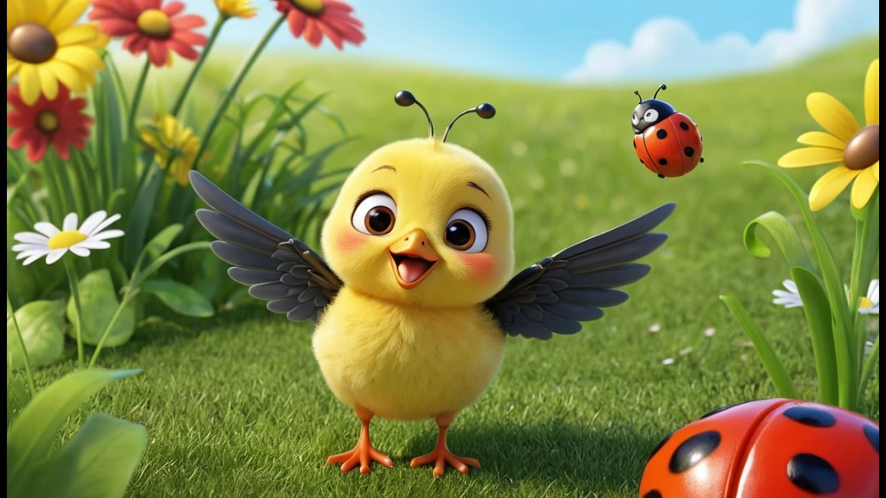 Chick Saves a Little Bug 🐥🐞 | Sweet Kindness Song & Friendship Rhyme ...