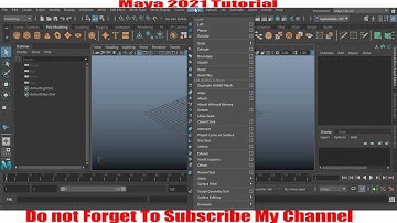 How to create/convert Curve into polygon surface with Birail 1 tool in maya 2022