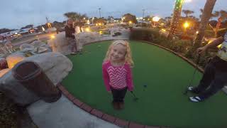 Coconut Creek Mini Golf,  Panama City Beach Florida