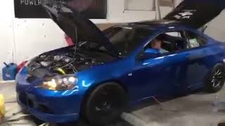 Rsx k20z1 nitrous ktuner rbc i/h/e 300whp!