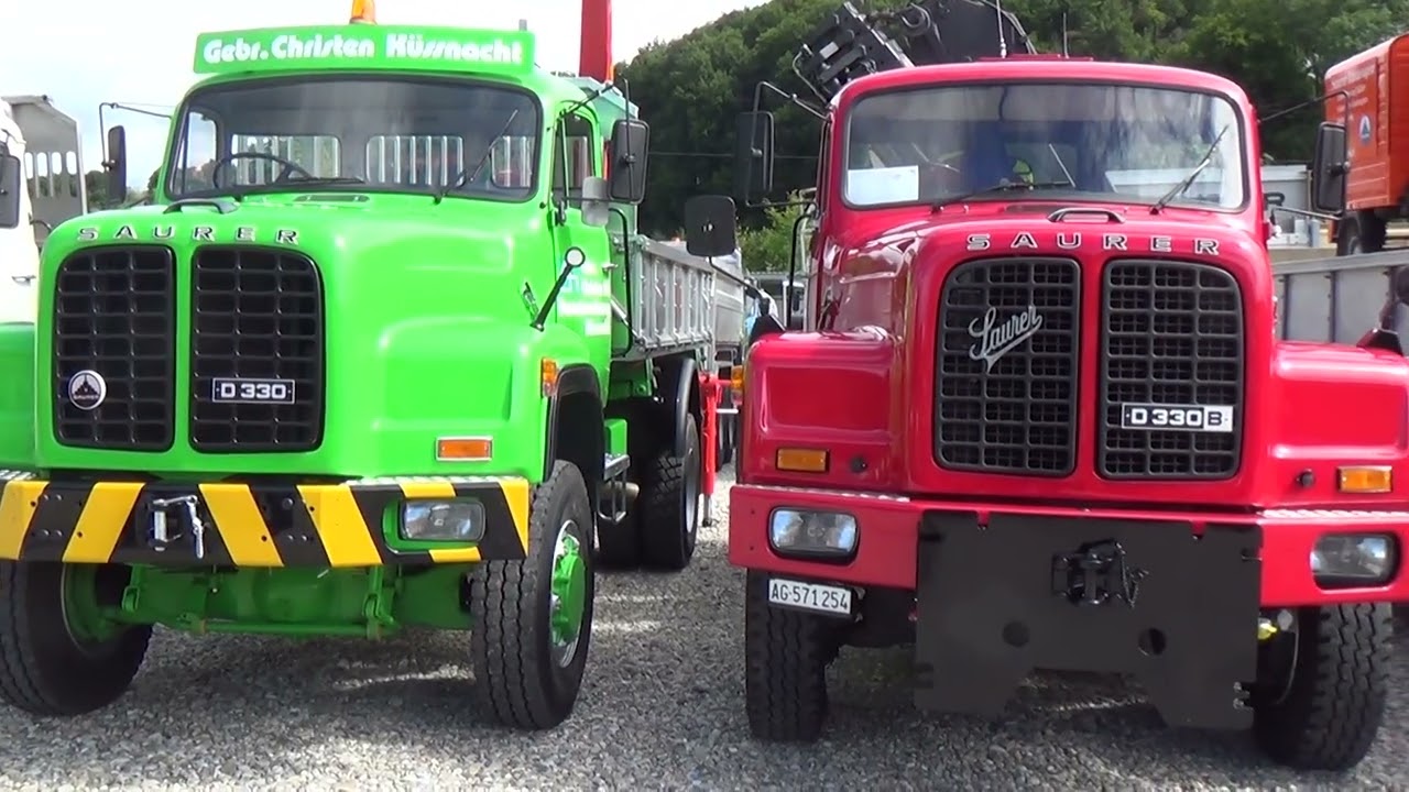 SAURER - Treffen in Sursee  2025 / Video Nr. 233 / OHNE KI !