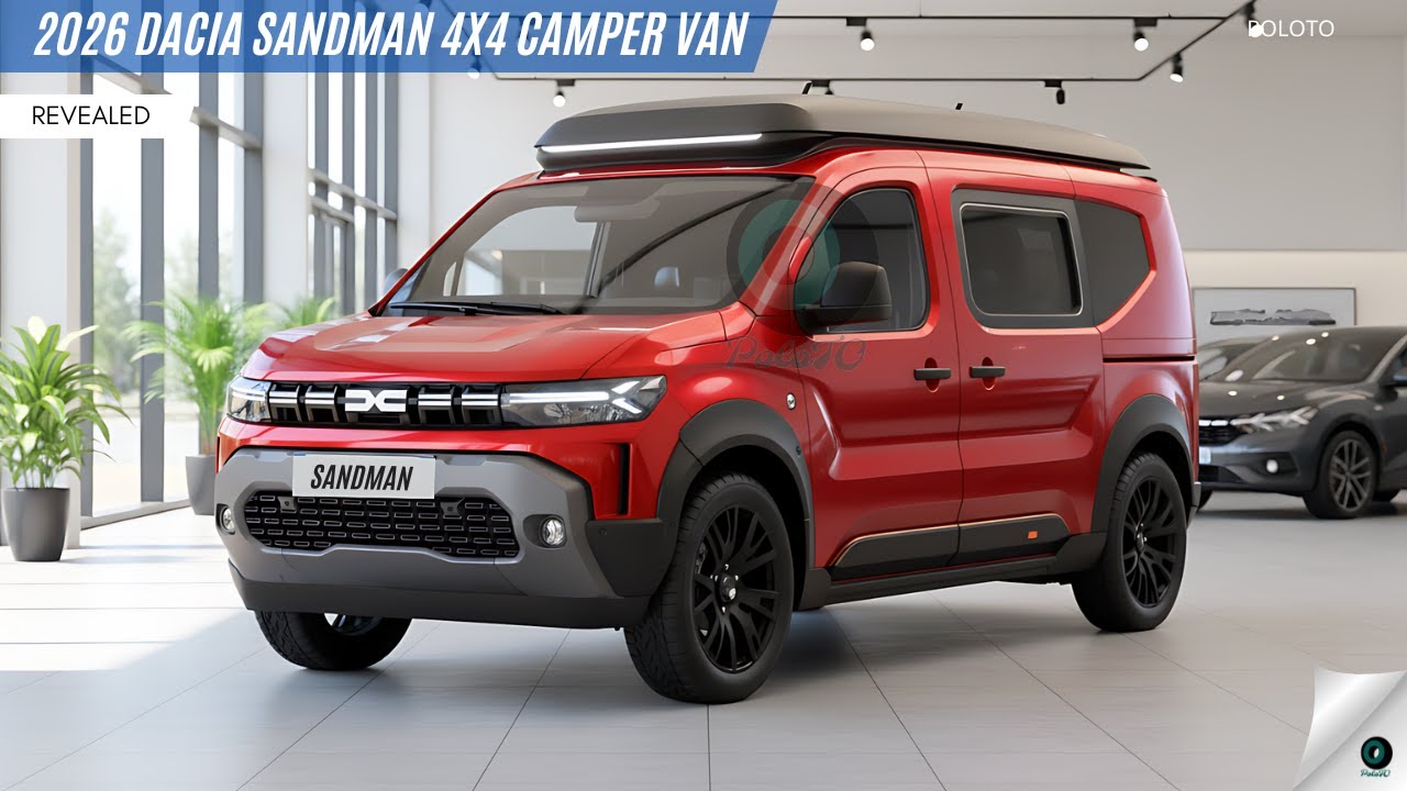 2026 Dacia Sandman 4x4 Camper Van Revealed Market Gap Filled Camper 2026-dacia-sandman-4x4-camper-van-revealed-market-gap-filled-camper