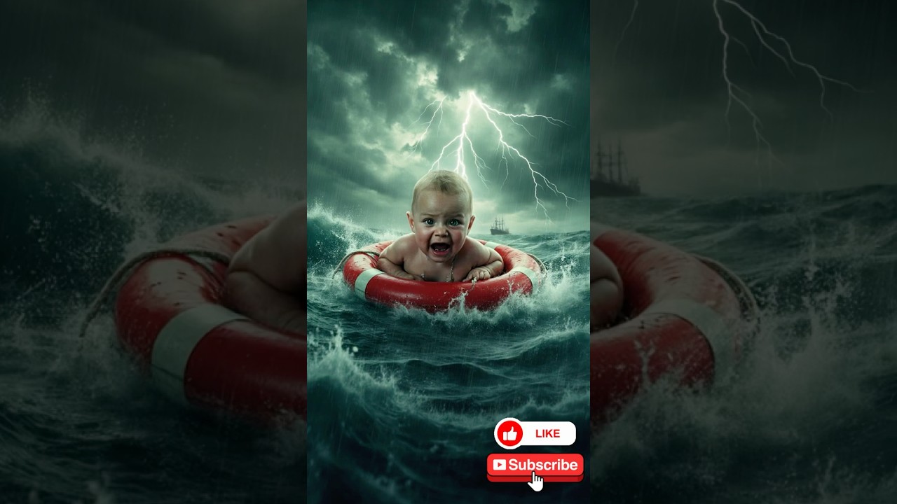 Titanic sinks, pug rescues baby 