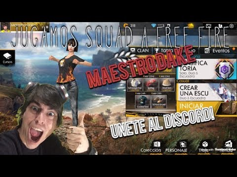 🔴MANQUEANDO EN ORO! FREE FIRE! EN DIRECTO CON DISCORD! - YouTube
