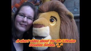 At request: A video about my 5ft/lifesize Douglas Simba plush! screenshot 4