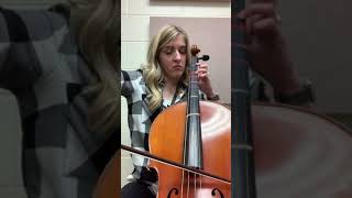 First Scale March, Cello