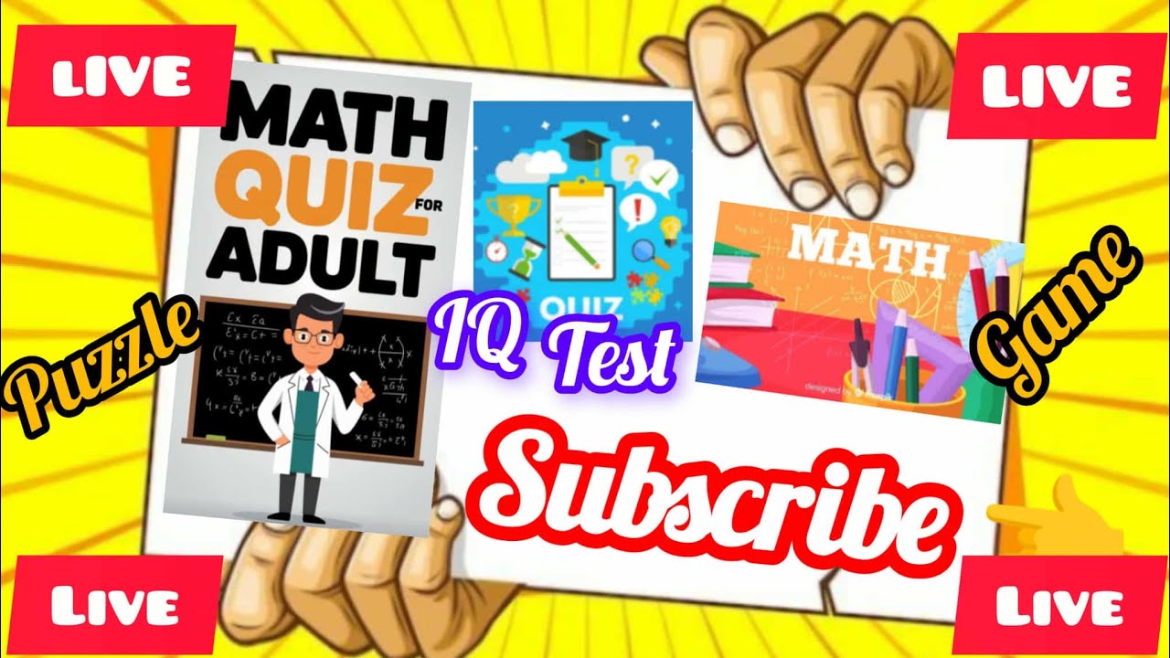 Math Quiz Challenge Live