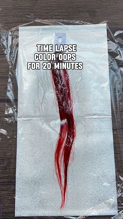 Removing red hair dye #hairdye #colorremover #shorts #dyedhair #redhair