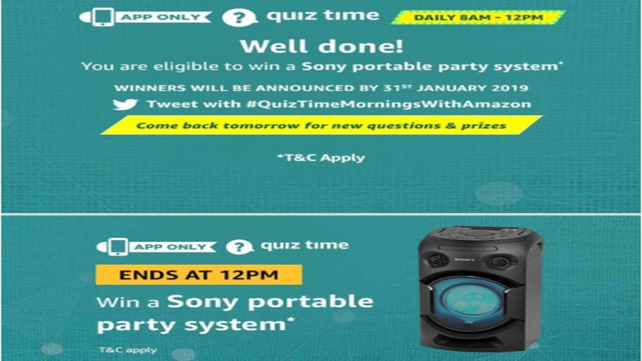 Amazon Quiz | AMAZON Contest | AMAZON Prize | AMAZON QUIZ TELUGU | Amazon Quiz Answers