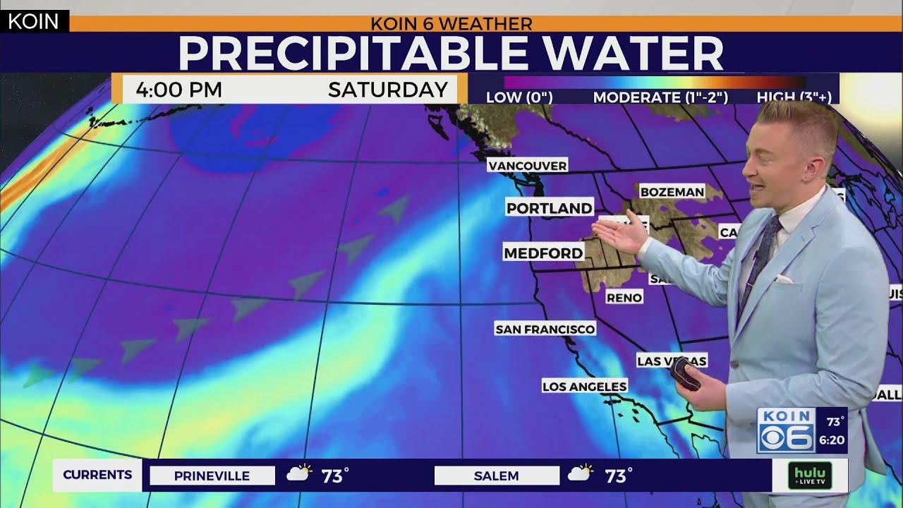 TIMELINE: Atmospheric river impacts on Portland - YouTube