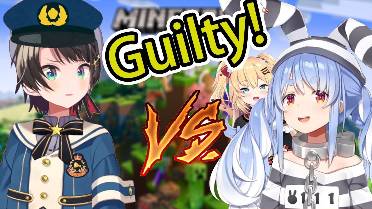 Офицер Субару допрашивает подозреваемого в поджоге Пекору.【Eng Sub/Hololive】