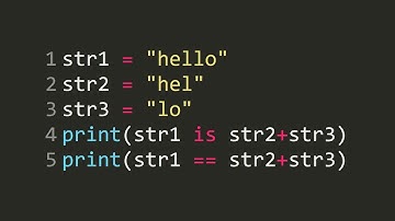 Bangla Python Tutorial - 03.12 - Identity operators