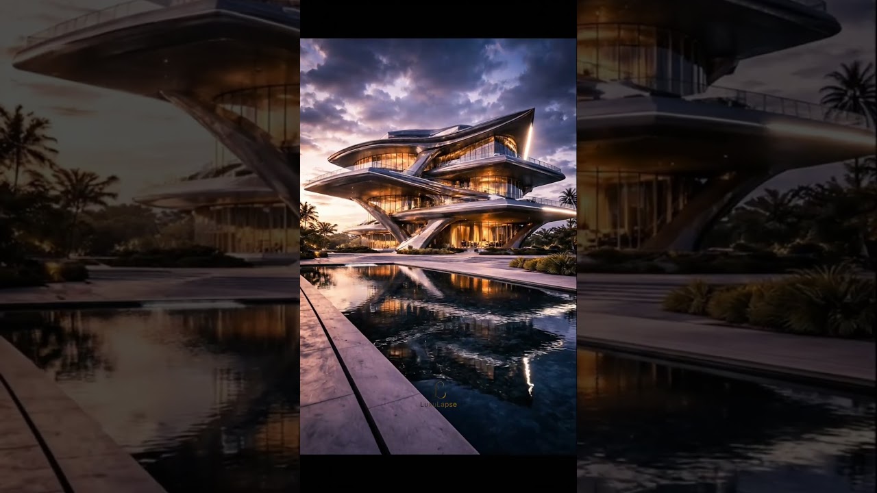 Ultra Modern Luxury House | Timelapse Build 