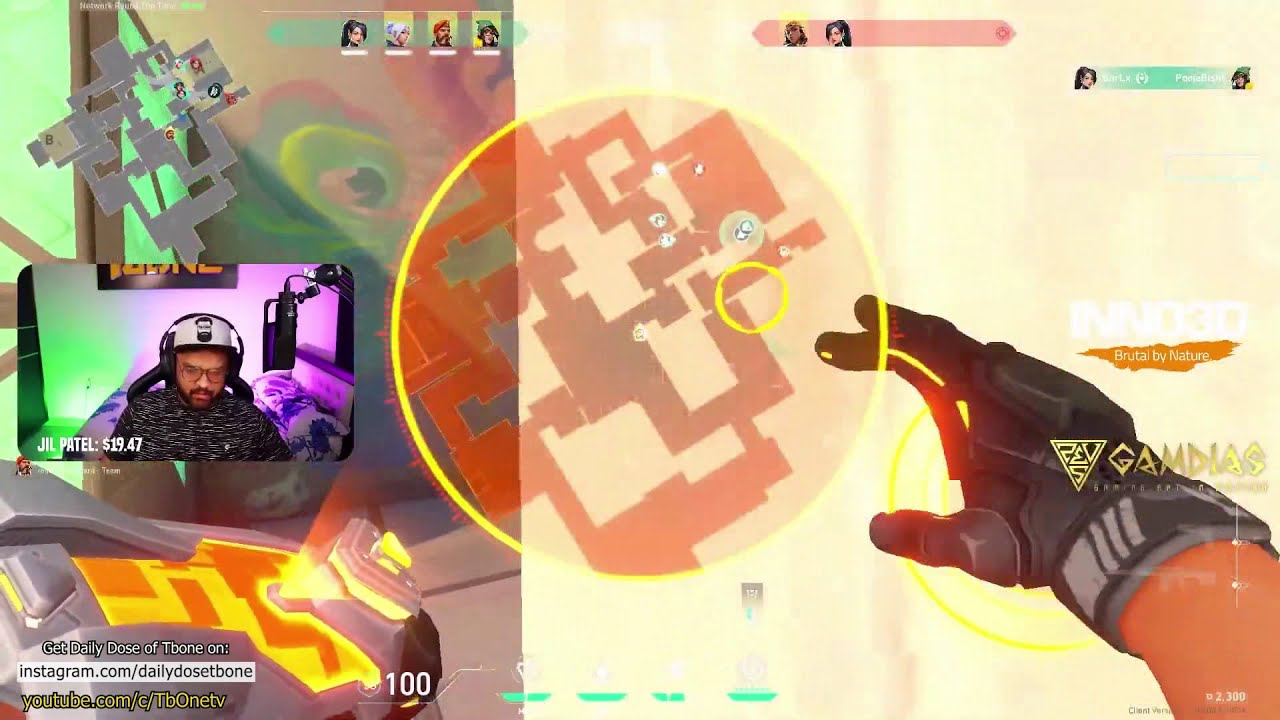 TbOne Killed @RoboTM with Knife in Valorant