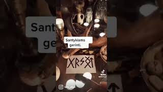 Runų Magijos Ritualas Santykiams Gerinti.