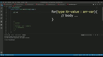 For Each Loop in Java | For Each Loop in Java Tamil