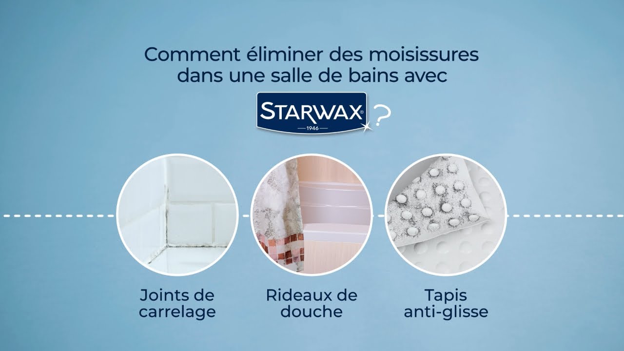 Anti-moisissures pour joints et salle de bains 500ml STARWAX