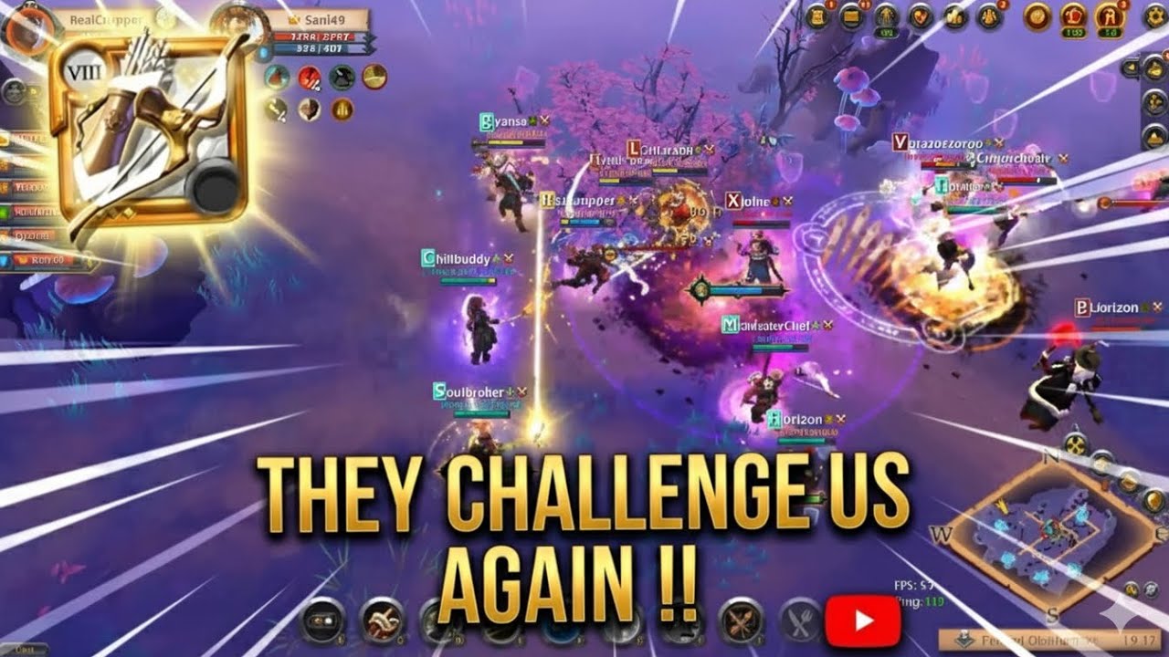 THEY CHALLENGE US AGAIN AND THIS HAPPPEND !! PART- 2 !! ALBION ONLINE