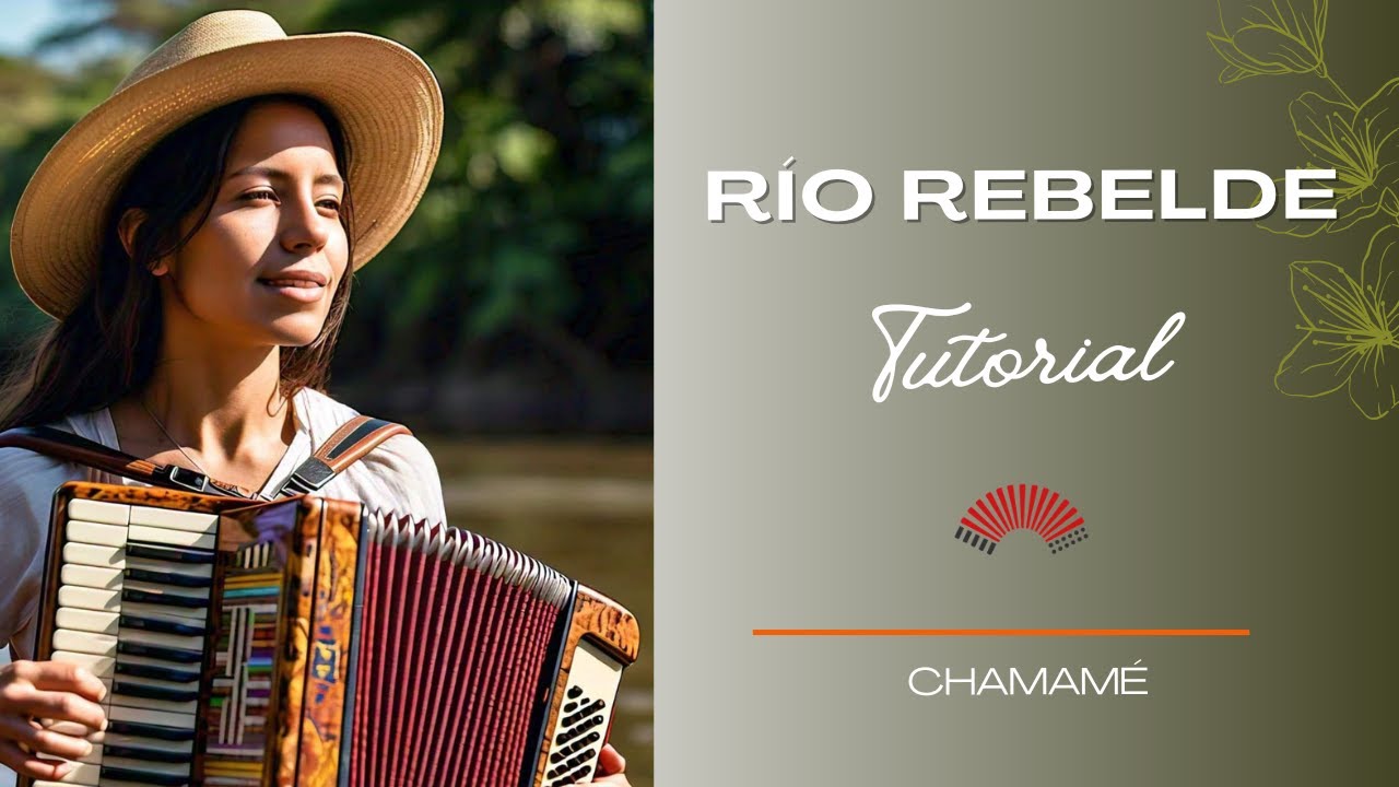 🎹 RIO REBELDE - Tutorial para Acordeon a Piano paso a paso y adornos ...