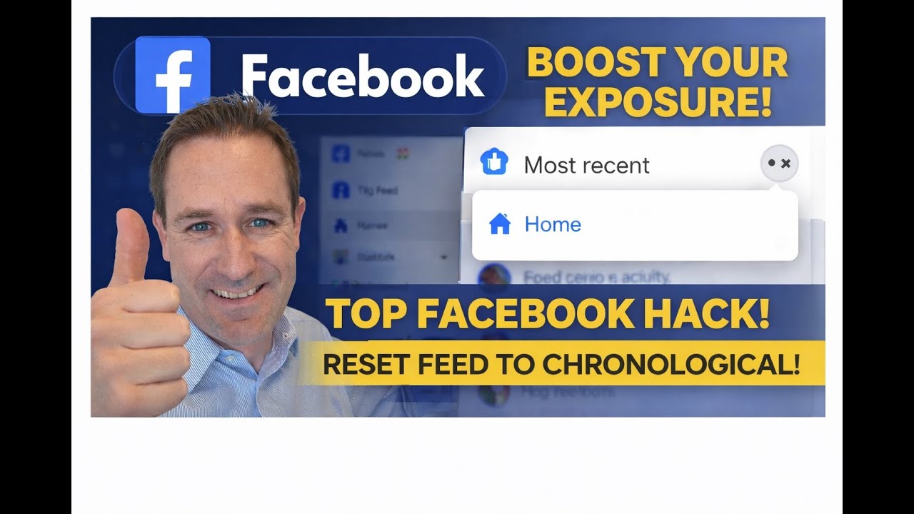 Facebook Chronological Feed Hack (See More Posts Instantly) - YouTube