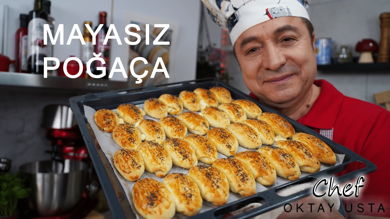 MAYASIZ KOLAY POĞAÇA ❗️Nasıl Yapılır? | Chef Oktay Usta