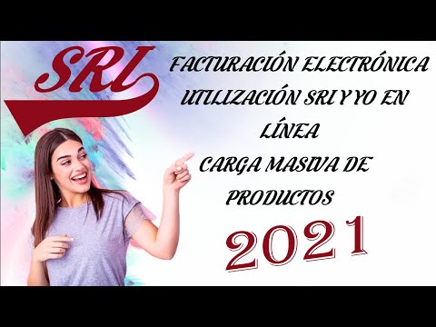 FACTURACIÓN ELECTRÓNICA - SRI Y YO EN LÍNEA - CARGA MASIVA DE PRODUCTOS