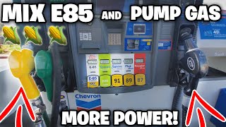 How To Make An E85 Blend With Any Car!