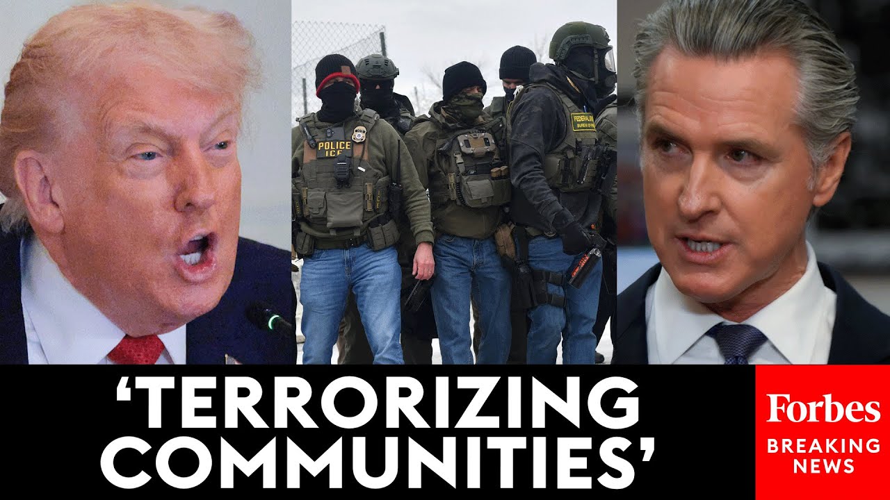 'He Is Trying To Stoke A Civil War': Gavin Newsom Tears Into Trump Over ICE Actions