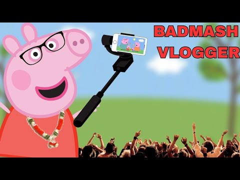 Peppa Is Now Vlogger | Peppa Pig Hindi YTP