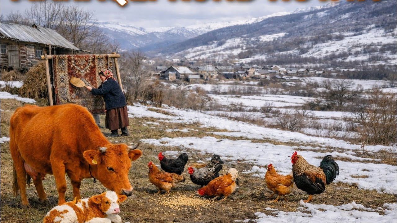  Kənd Həyatı Günlük Vlog 🏡 Ev Təmizliyi, Heyvanlar və Böyük Sürpriz!| #EvVlogu #SuprizVlog #keşfet 