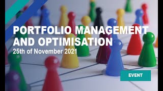 IPSOS INSIGHTS WEBINAR: Portfolio Management and Optimisation