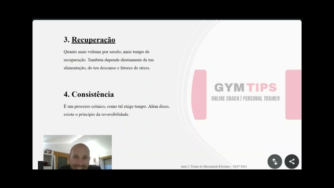 Aula 2: Treino de musculação eficiente