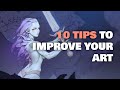 HERE'S THE FASTEST WAY TO IMPROVE YOUR ART (from a professional artist)