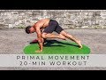 PRIMAL MOVEMENT FITNESS: Bodyweight & Core Workout (Follow Along)