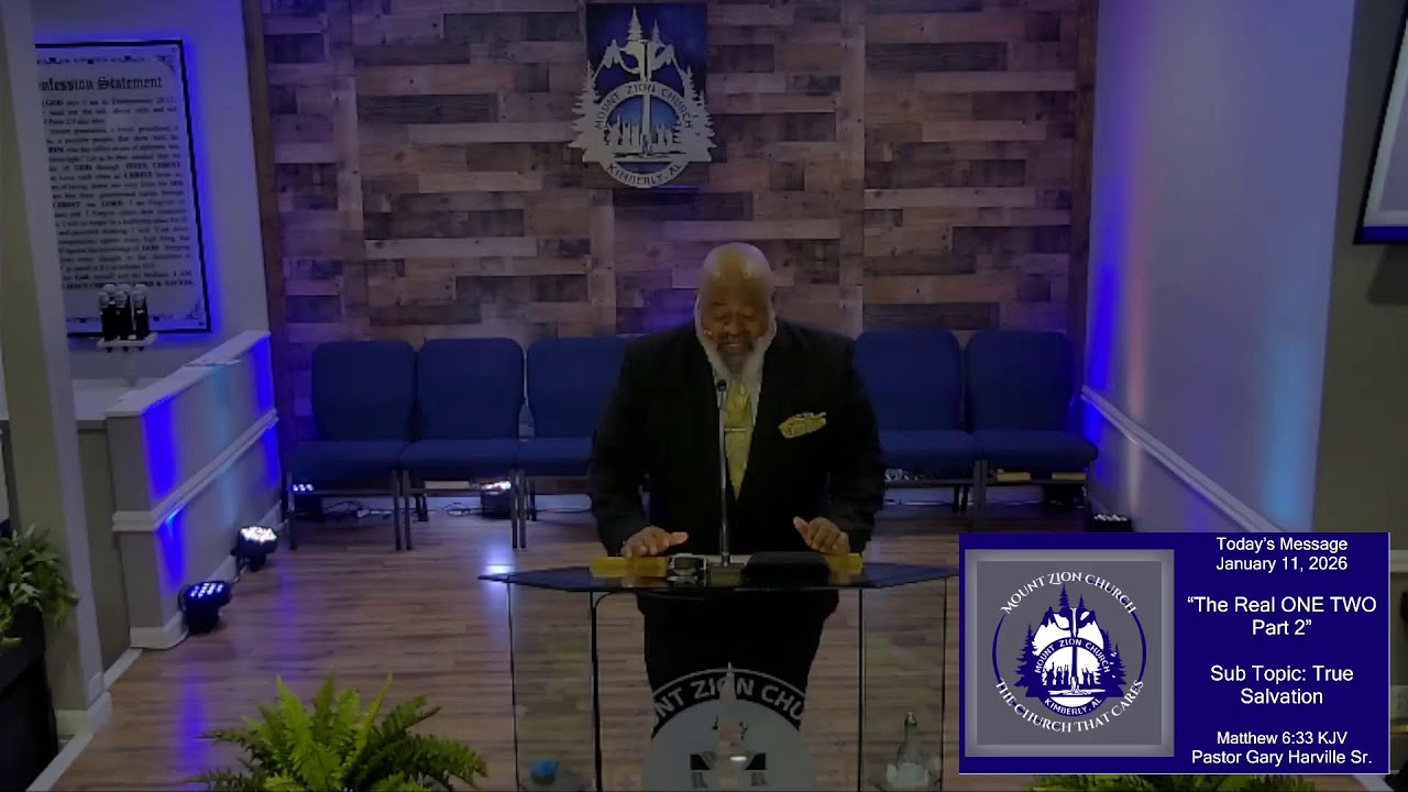 "The Real ONE TWO Part 2” Sub Topic: True Salvation Matthew 