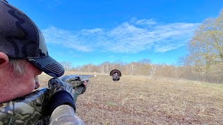 Turkey Hunting BIG GOBBLERS with My Dad!