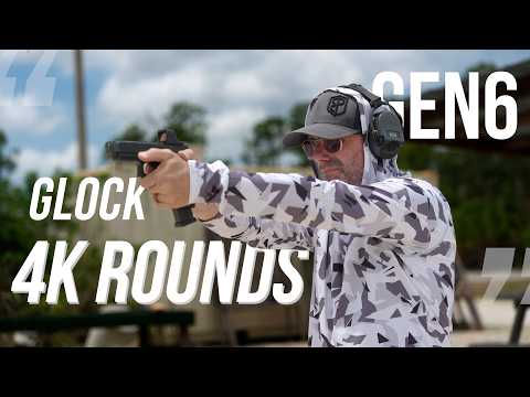 Glock 45 GEN 6 4,000 Rd review + Radian AFTERBURNER RAMJET  Johnny Glocks and Timney G45 G19