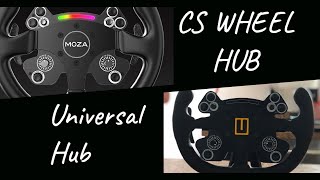 Moza Universal CS Hub - TurnRacing 305 Wheel Rim