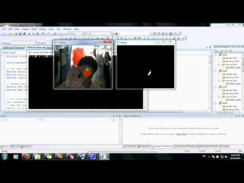 Simple color based object tracking based on Mean Shift idea