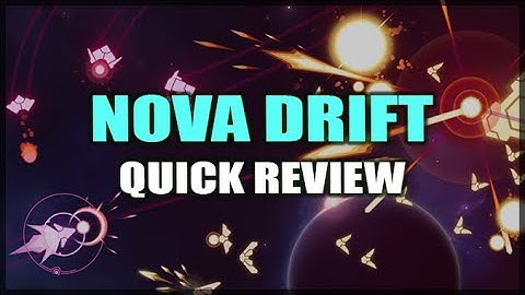 NOVA DRIFT: If Path of Exile was a Space Roguelike Shootemup - Quick Review