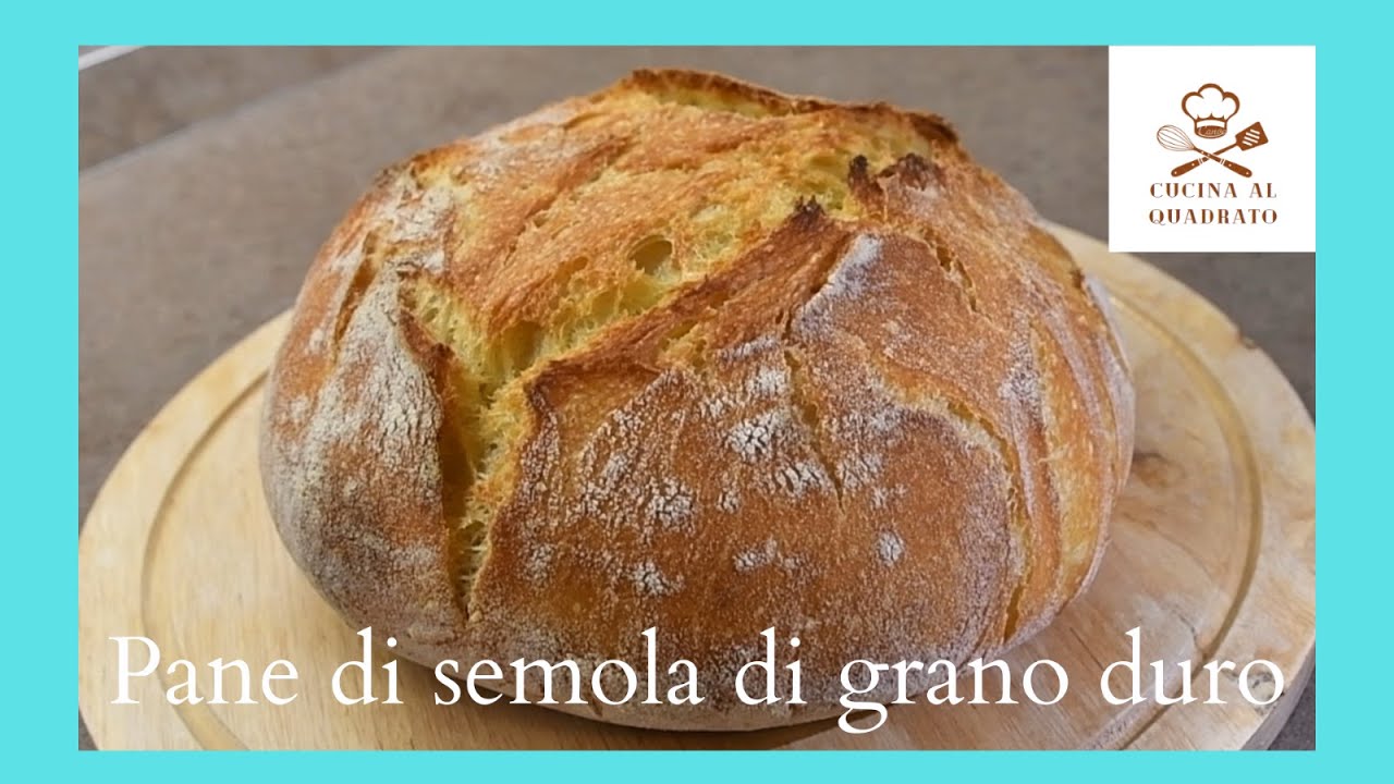 Pane di semola di grano duro rimacinata