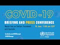 10 June 2021 - WHO/Europe virtual media briefing on COVID-19