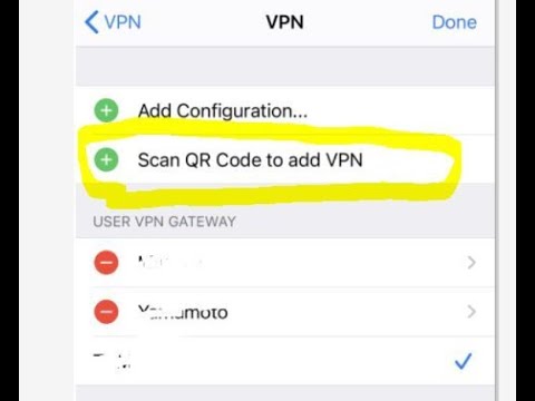 Generate QR code With FortiGat SSL VPN on IOS devices