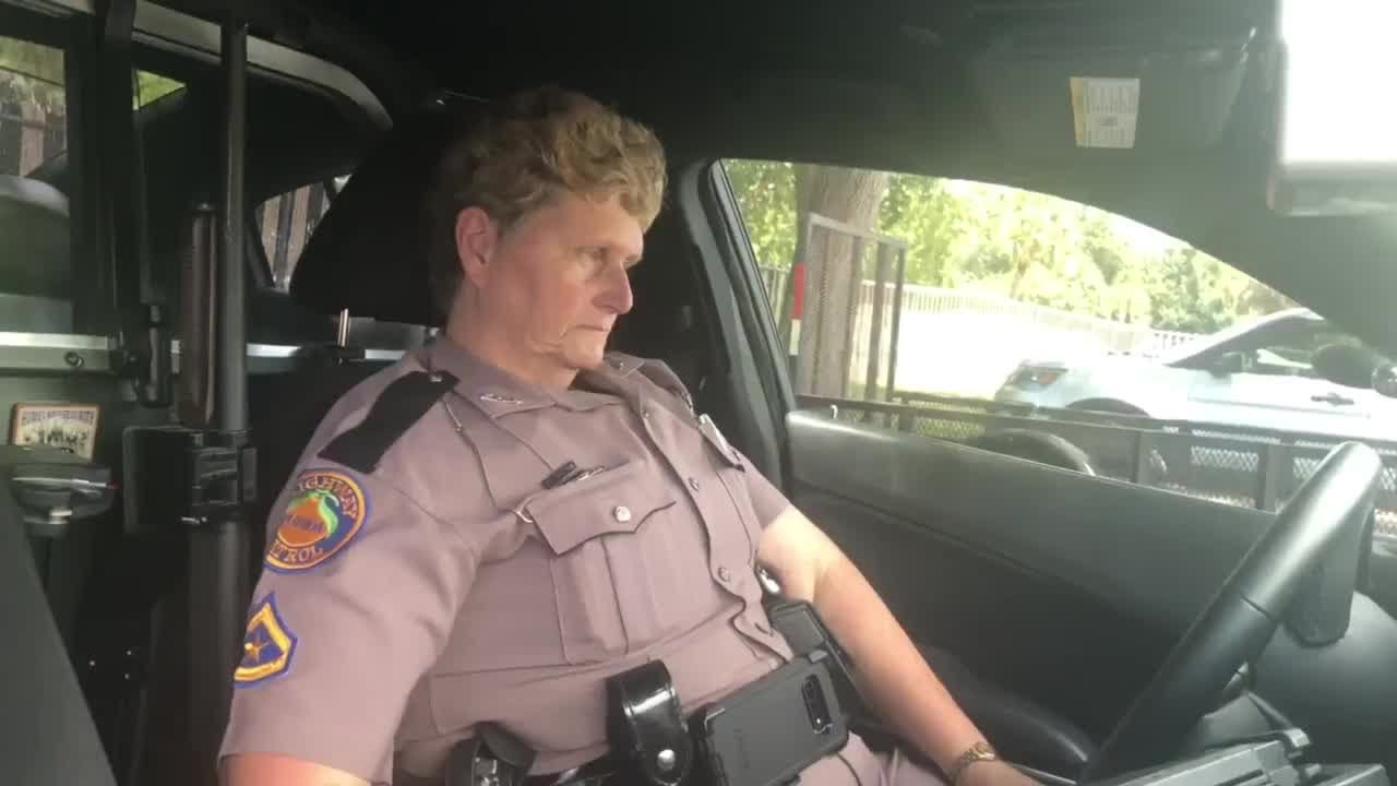 Longest Serving Female State Trooper Signs Off Youtube
