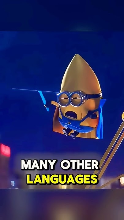what-language-do-the-minions-speak-movie-shorts-youtube