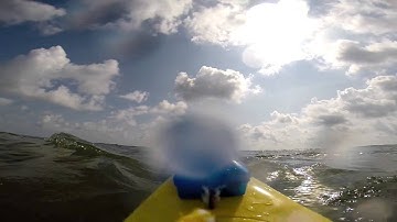 Arduino GPS boat. Beach test