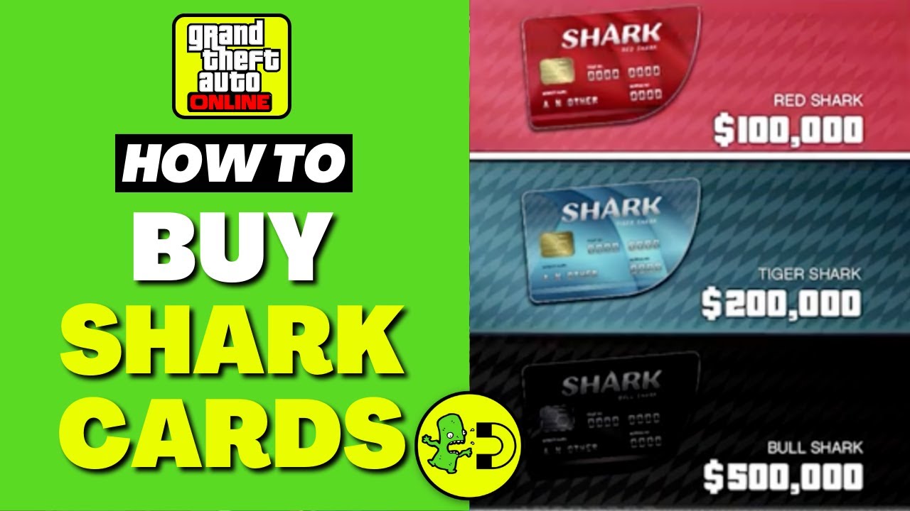 tør pessimistisk Årvågenhed GTA Online How to Buy Shark Cards - YouTube