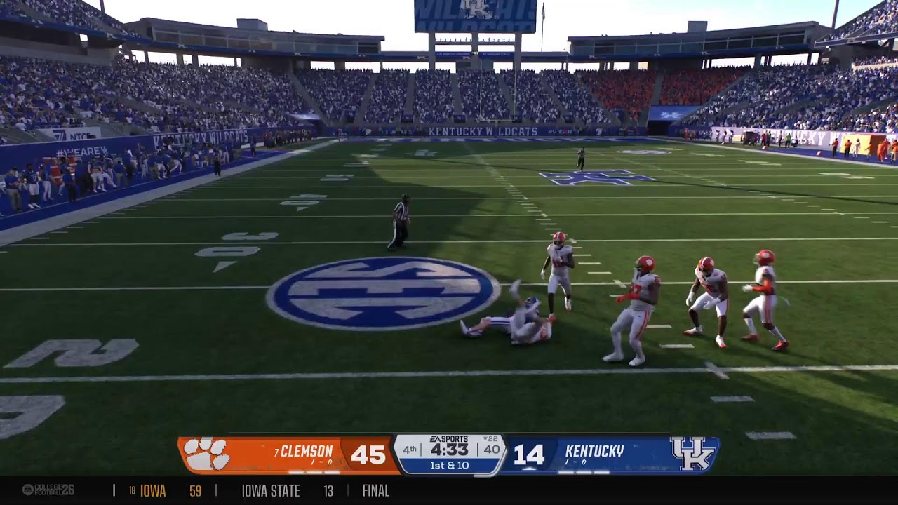 Clemson vs Kentucky