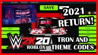 Wwe 2k20 Roblox Wrestling Codes 07 2021 - coolest characters in wwe roblox