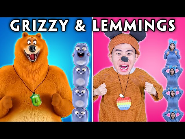 🐻 Grizzy & The Lemmings 🔥 Real Life 